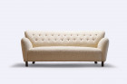 fritz hansen sofa 1669 danish vintage wool 1940 design 1950