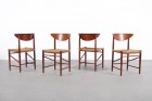 peter hvidt chair 316 mobelfabrik 1956 danish vintage 1960