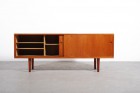 Hans J Wegner enfilade teck Ry Mobler vintage 1950 denmark