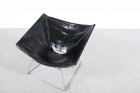 pierre paulin polak ap-14 anneau chair cuir noir 273 1954