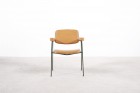 pierre paulin armchair cm197 thonet leather french 1958