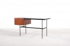 pierre paulin bureau cm141 thonet france acajou vintage 1958