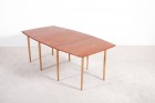 hans wegner table manger teck chêne andreas tuck danois 1960