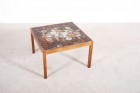 table basse palissandre scandinave vintage danois 1960 1950