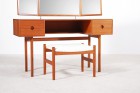 aksel kjersgaard dressing table teak stool vintage 1960 1970