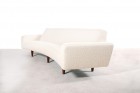 illum wikkelso sofa curved wool vintage danish 1950 1960