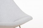 pierre paulin oyster f157 fauteuil tissu vintage 1960 1964