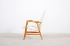 alf svensson fauteuil hetre laine fritz hansen 1950 1960