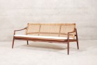 lohmeyer wilkhahn sofa teak cane kvadrat vintage retro 1950