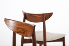 harry ostergaard chairs rosewood 59 randers 1957 kvadrat