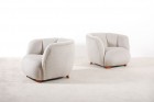 fauteuil danois scandinave vintage laine 1940 1950