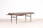 finn juhl bovirke banc table teck laiton 1952 danois vintage