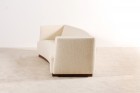 fritz hansen three seat sofa wool white 1930 1940 retro