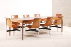 Finn Juhl Table rosewood conference Diplomat series vintage