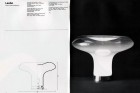 lampe lesbo angelo mangiarotti artemide 1967 italie murano