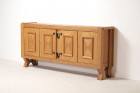 guillerme chambron enfilade buffet chêne maison design 1960