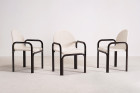 gae aulenti knoll armchair chair italy wool design 1970 1960