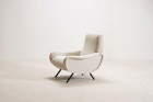 marco zanuso arflex armchair lady 720 italy vintage 1950