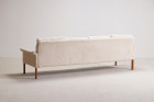 hans olsen cs mobler sofa 500 wool danish white design 1960